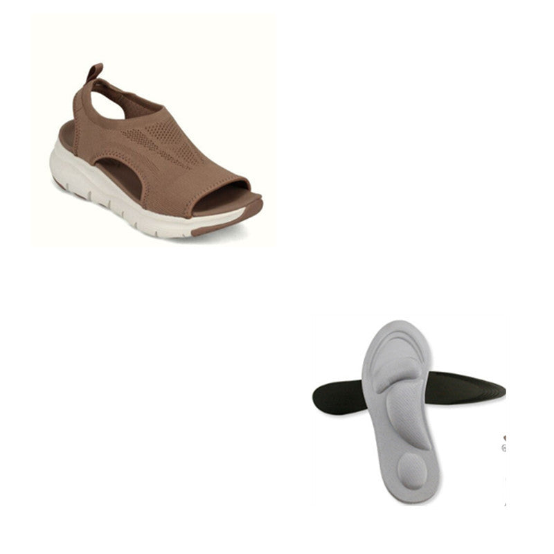 Damen Sandalen Komfort Orthopädisch Bequem - BerlinGlamour