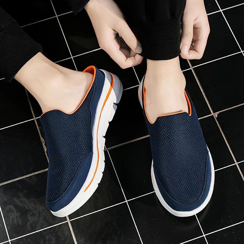 Herren Schuhe Mesh Atmungsaktiv Slip Ons Bequem - BerlinGlamour