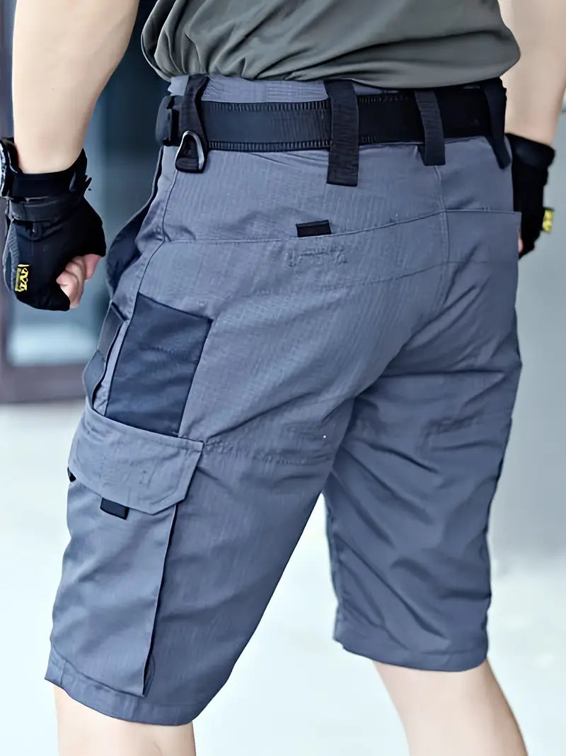 Herren Shorts Cargo Freizeit Shorts mit vielen Taschen