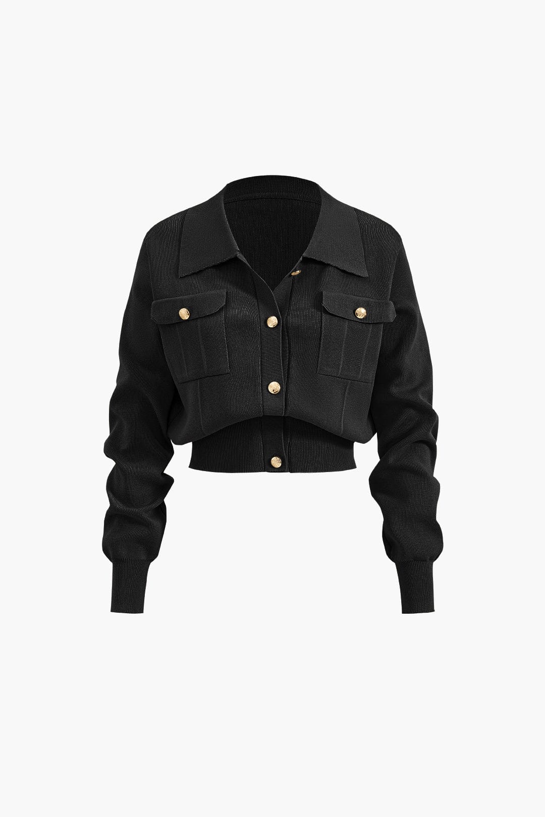 Strick-Set Damen Blazer Rock Kombination