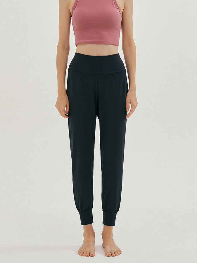 Bequeme Damen Jogger Pants Hochtaillig Sportlich