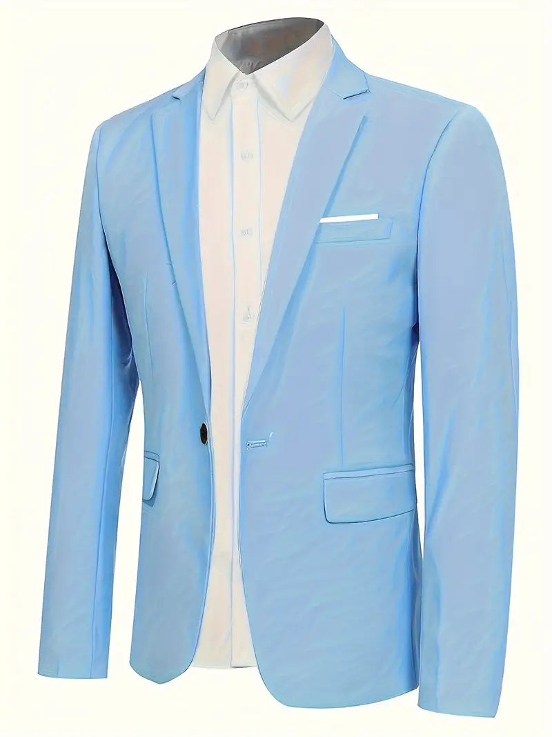 Herrenanzug Zweiteiler Klassisch Business Blazer Hose - BerlinGlamour
