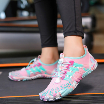 Damen Wasserschuhe Barfußschuhe Bequem Sommer