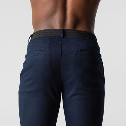 Herren Chino Hose Elegant Slim Fit Komfort