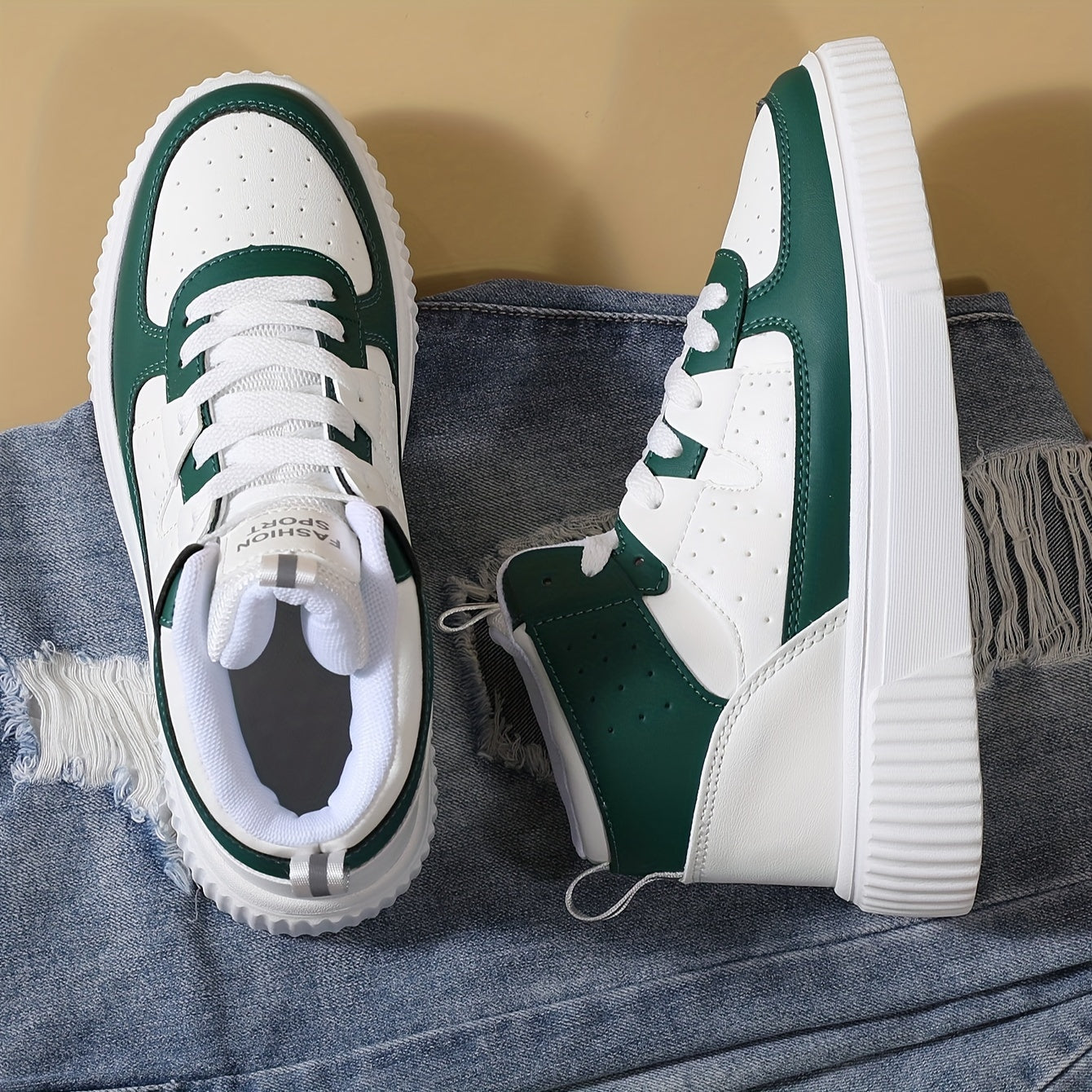 Hohe Sneaker Damen Mode Schuhe