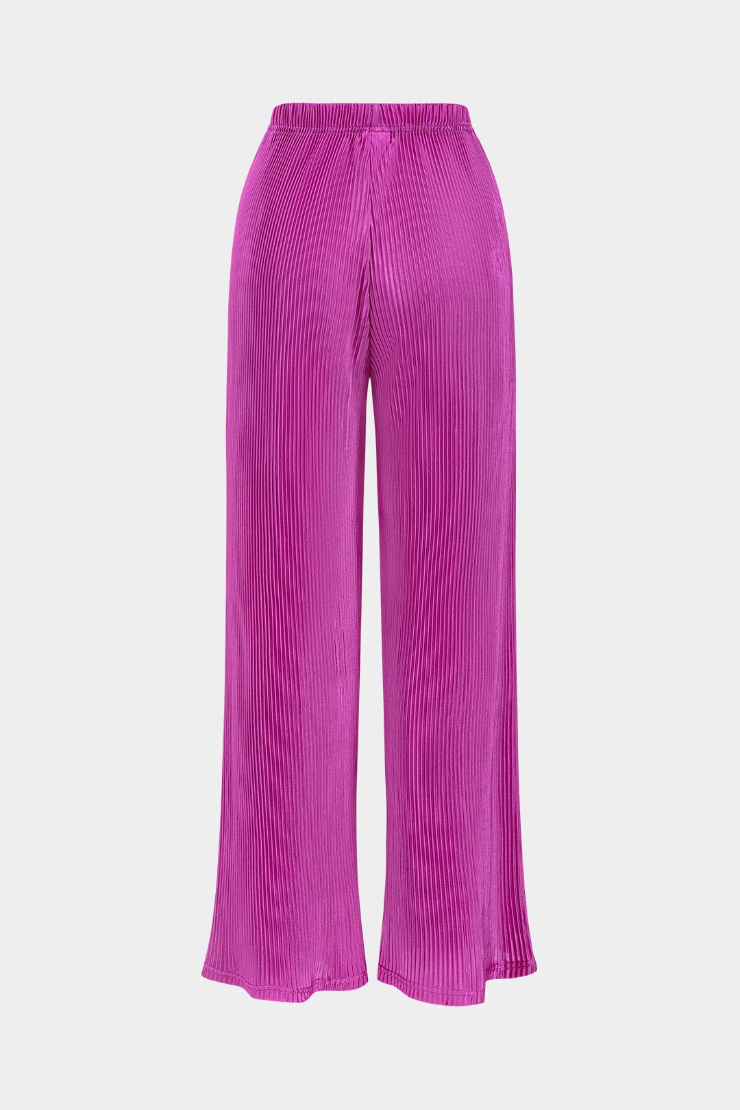 Elegantes Zweiteiler Set Crop Top Weite Hose Frauen