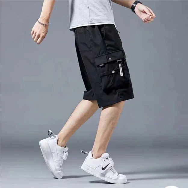 Männer Cargo Shorts Bequem Mit Vielen Taschen