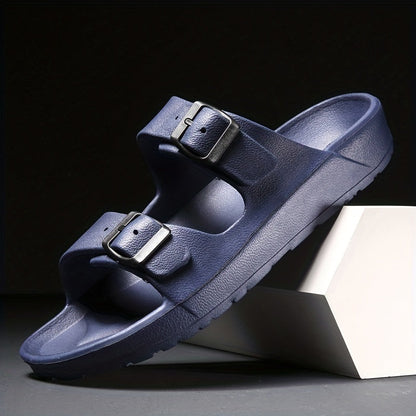 Herren Sandalen mit Doppelriemen Bequem