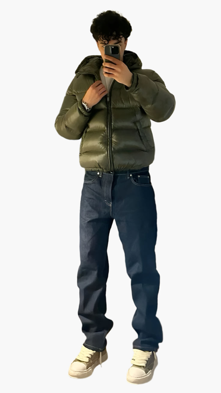 Winter Steppjacke Pufferjacke Streetwear Warm