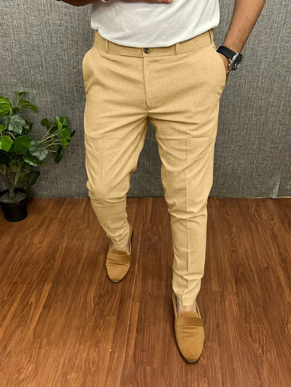 Herren Hose Modern Slim Fit Elegant