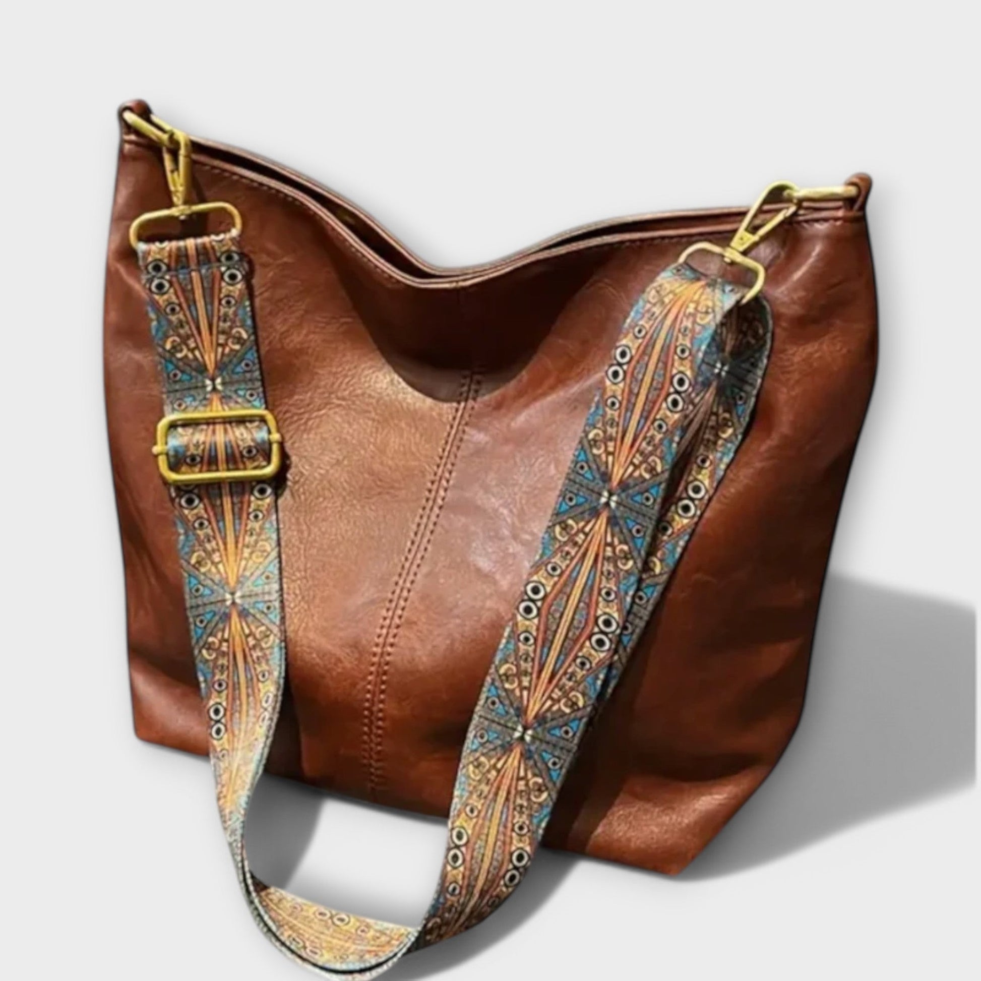 Damen Schultertasche Leder mit individuellem Riemen - BerlinGlamour
