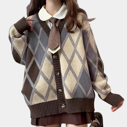 Elegante Strickjacke für Damen von CAROL – für einen edlen Auftritt