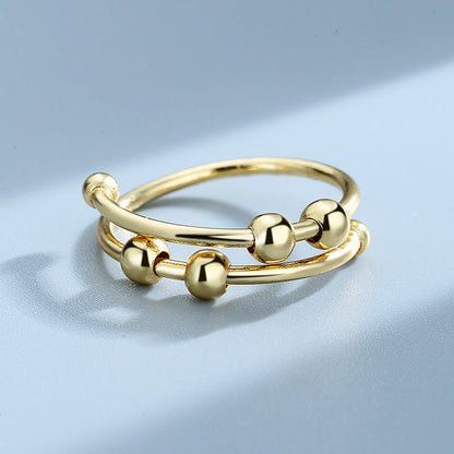 Stress Spinner Ring Edel aus Metall Berlin - BerlinGlamour