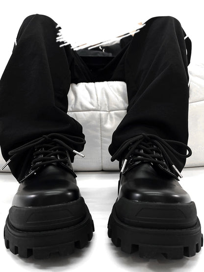 Lederschuhe Robust Sohle Winterstiefel Damen