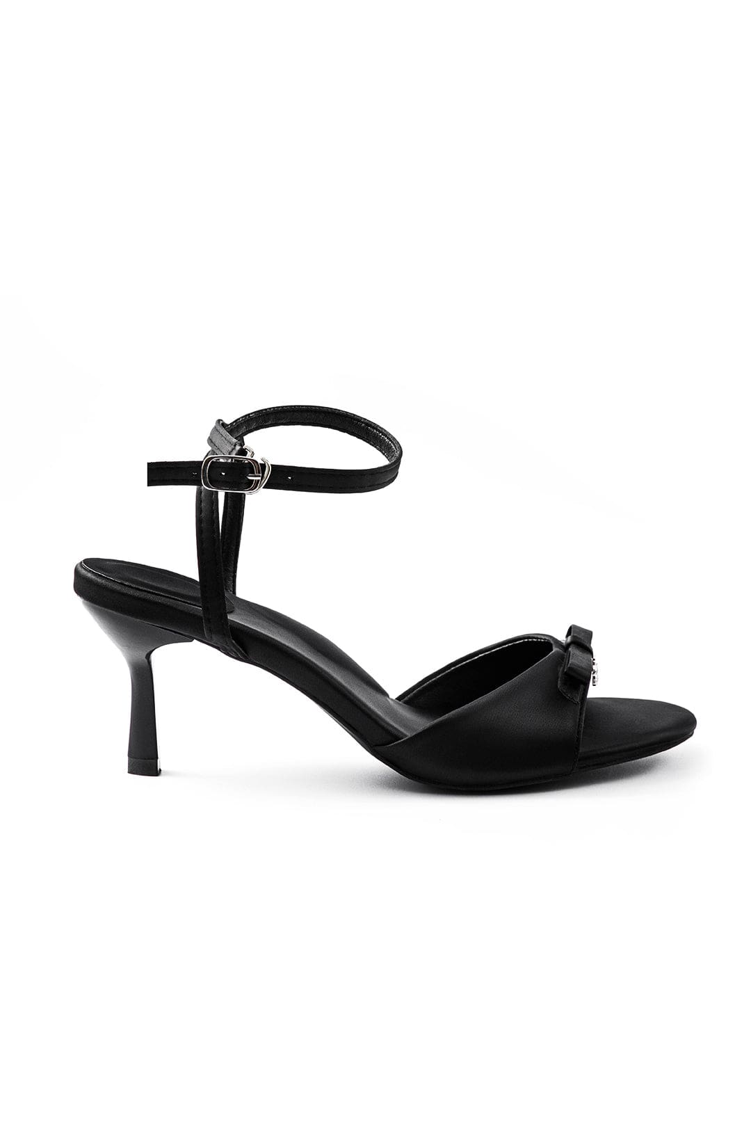 Schwarze Sandaletten mit Absatz Elegante Damen Schuhe