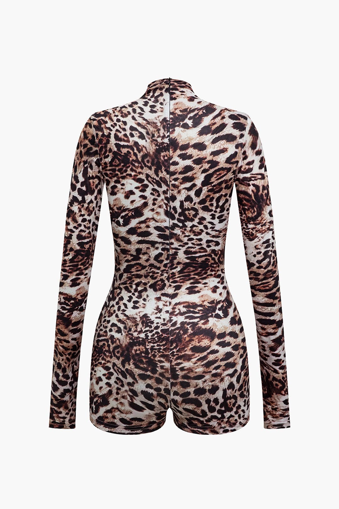 Leoparden-Body Langarm Leona Frauen