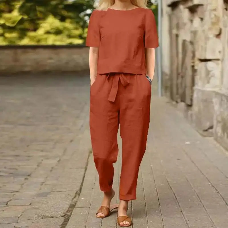 Jumpsuit Set Damen Elegant Stilvoll Berlin
