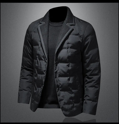 Herren Winterjacke Warm Isoliert Dick