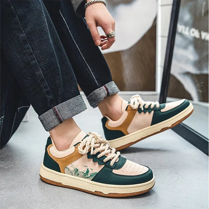 Bequeme Damen Freizeitschuhe Schnürschuhe Mode