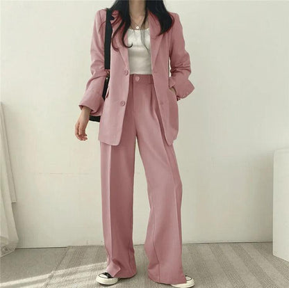 Damen Anzug Set Maßgeschneidert Langblazer Elegant