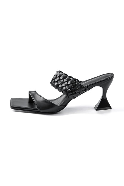 Sandaletten Damen Geflochtene Riemen Sommer