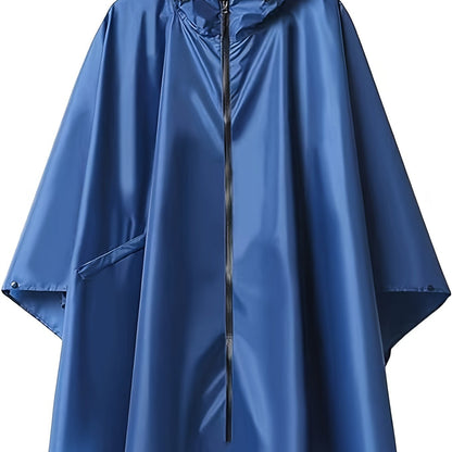 Wasserdichter Regenponcho mit Kapuze Berlin Style