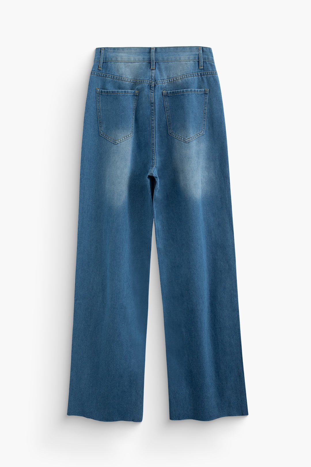 Hohe Damenjeans Vintage Style Hochwertig