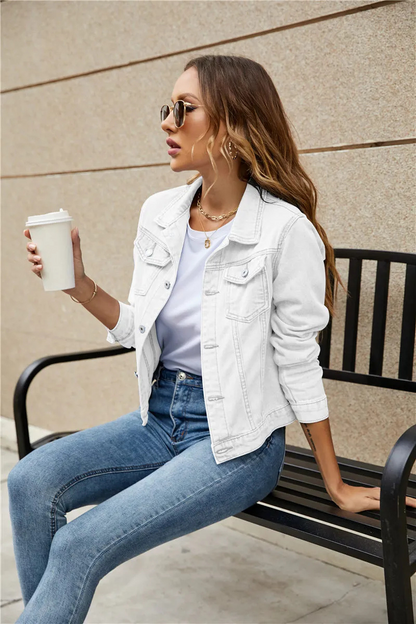 Damen Sommerjacke Elegant Leicht