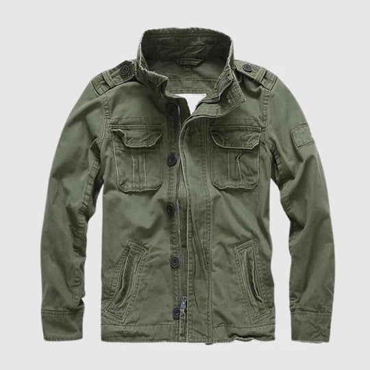 Praktische Outdoor-Jacke Mit Reißverschluss und Taschen - BerlinGlamour