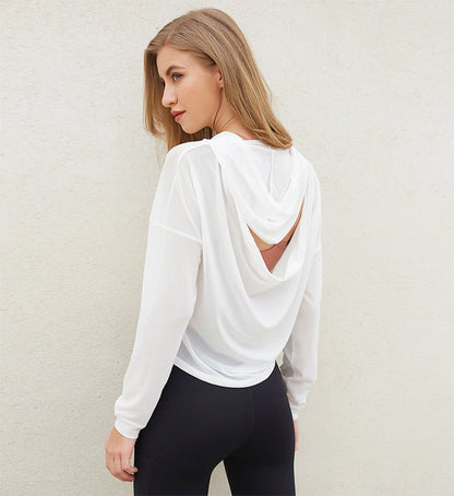 Leichtes Sport Hoodie mit Mesh für Damen