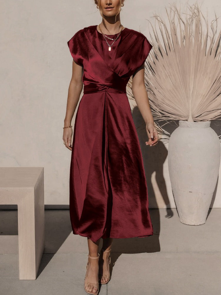 Hildas elegantes Sommer-Midi-Kleid