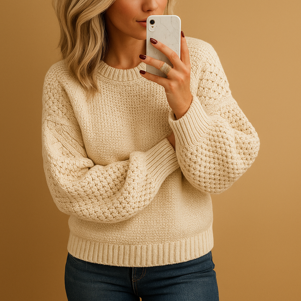 Grobstrickpullover Warm Winter Gemütlich - BerlinGlamour