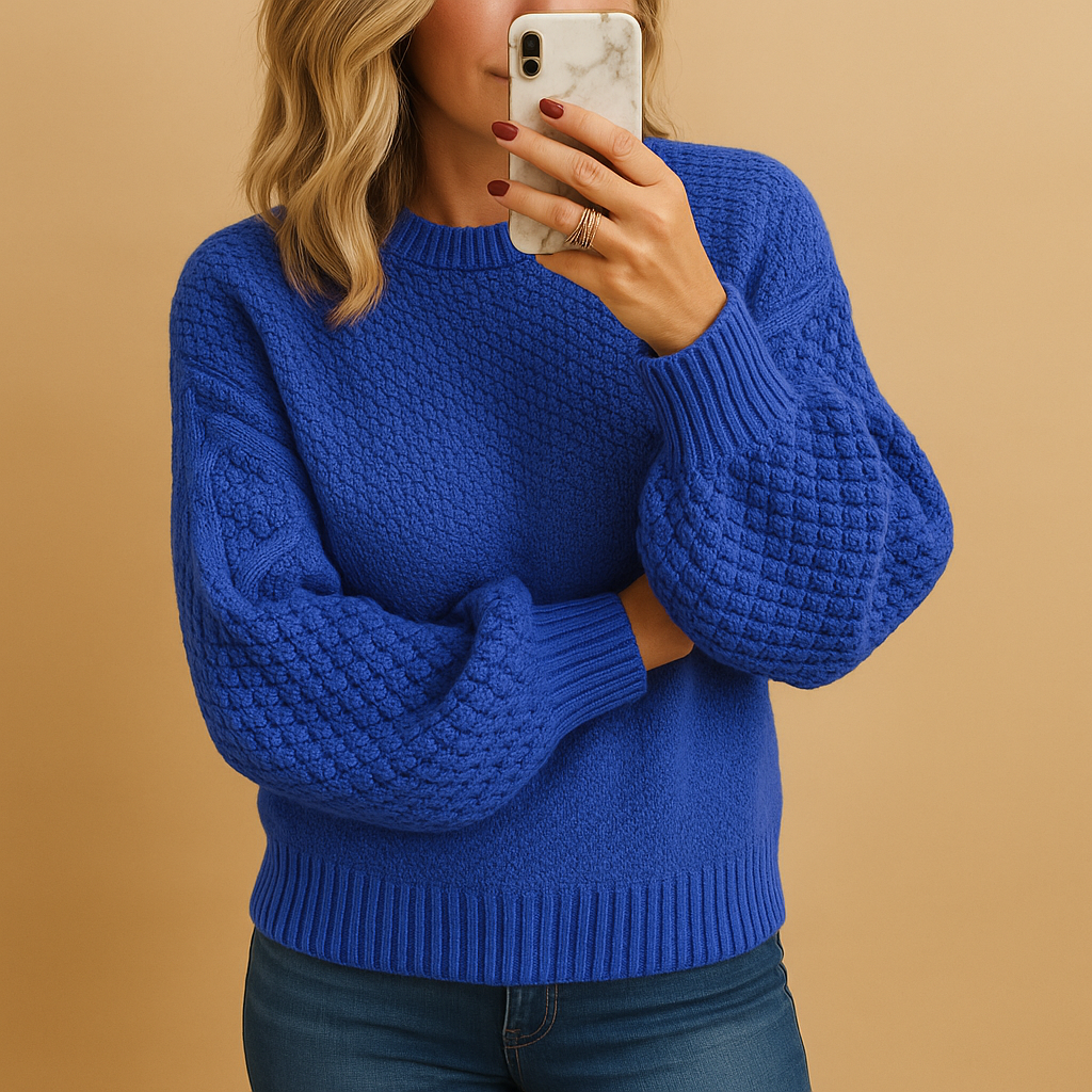 Grobstrickpullover Warm Winter Gemütlich