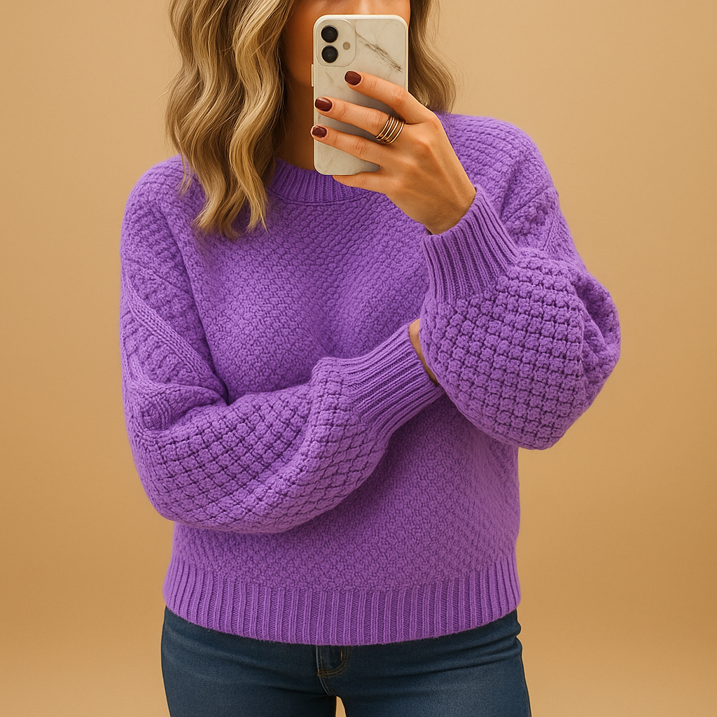 Grobstrickpullover Warm Winter Gemütlich