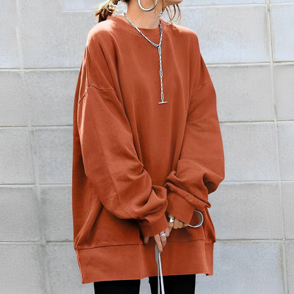 Übergröße Sweatshirt Pullover Damen Groß