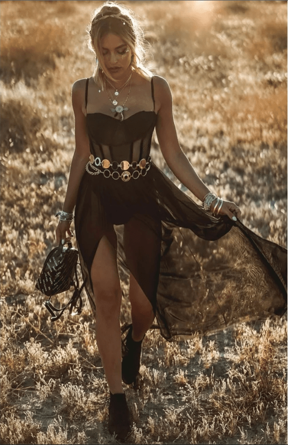 Retro-Kleid Frauen Festivalkleid Sommer - BerlinGlamour