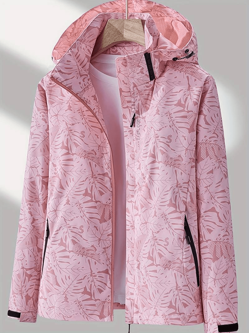 Wasserabweisende Damenjacke Winddicht Modern