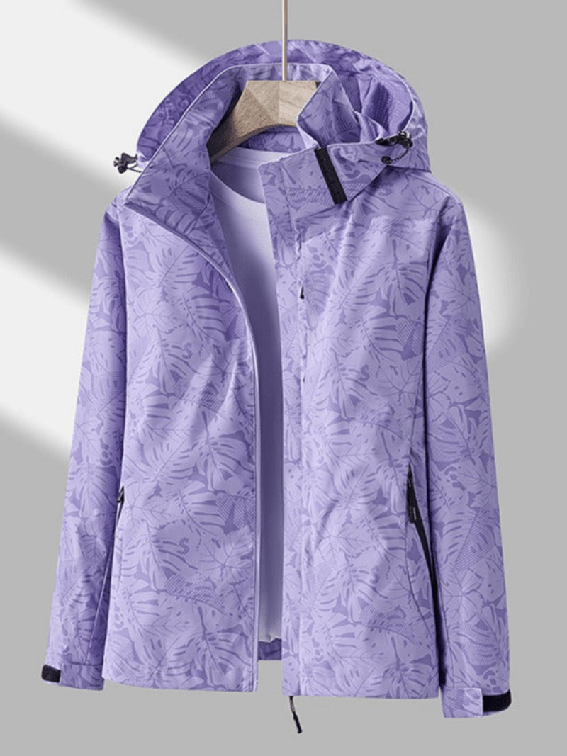 Wasserabweisende Damenjacke Winddicht Modern