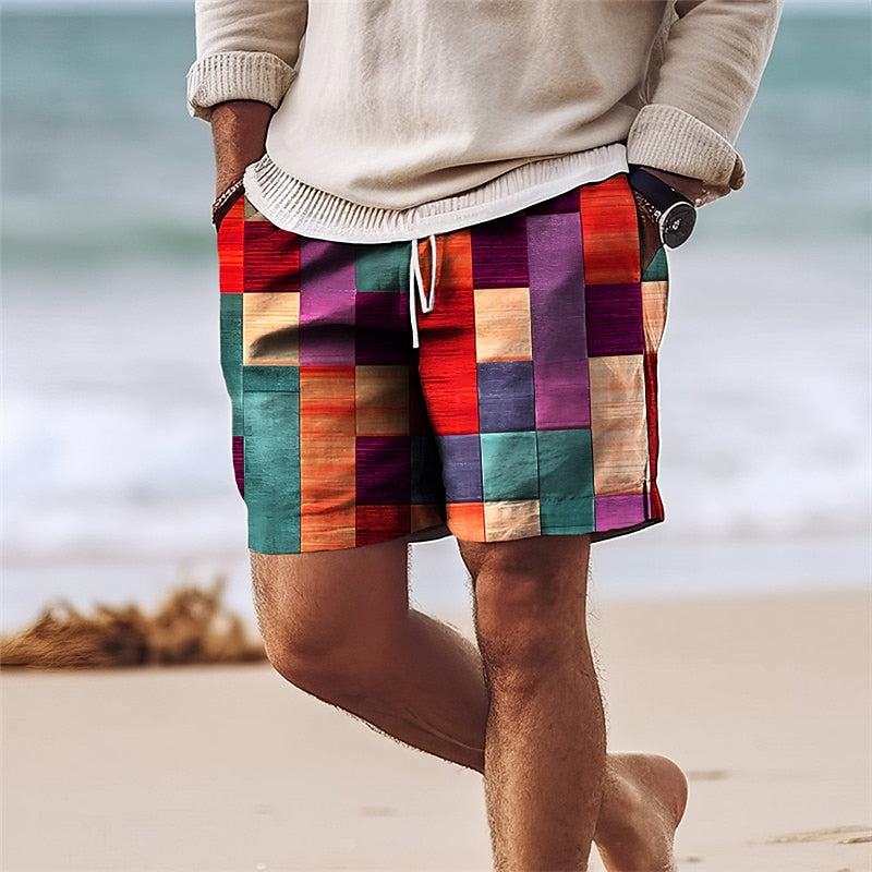 Herren Shorts Sommer Bequem Leicht Modern