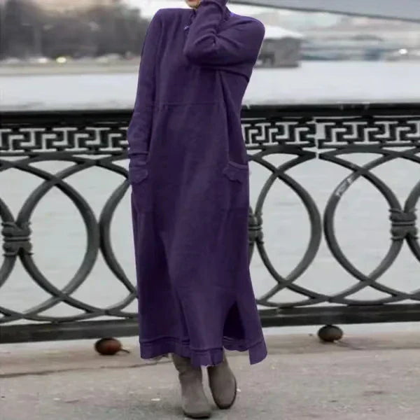 BerlinGlamour: Langes, lässiges Kleid