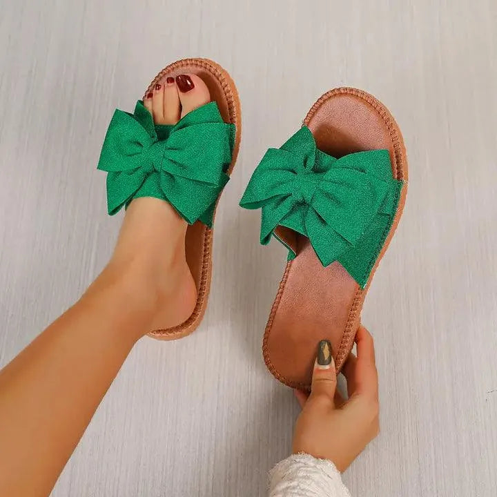 Damenschuhe Flache Schleifenschuhe Bequem Chic