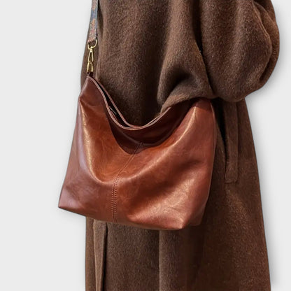 Elegante Damenhandtasche Vintage Stil Leder