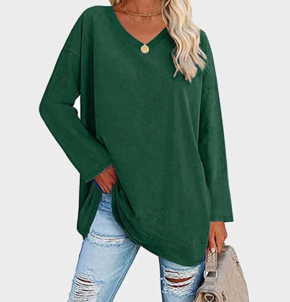 Eleganter Langarm Pullover für Damen