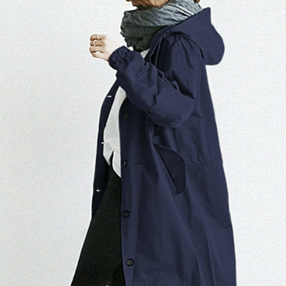 Wasserdichte Jacke Mit Kapuze Damen Stadtjacke