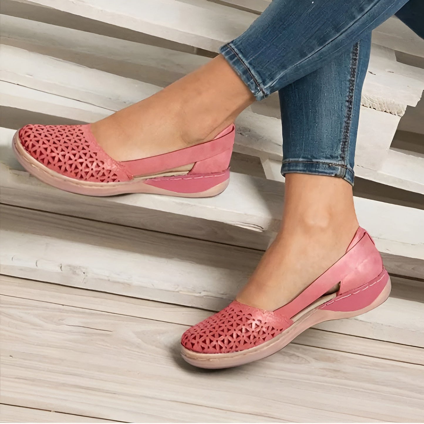 Komfortable Damenschuhe für den Alltag mit orthopädischer Unterstützung