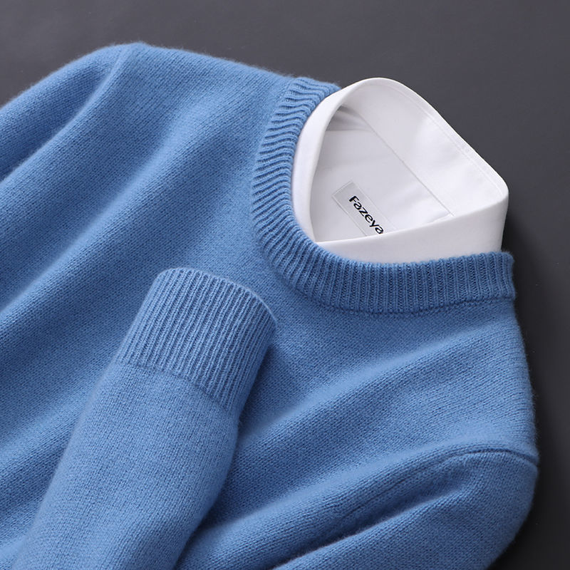 Hochwertiger Kaschmir Herren Pullover Luxus Qualität
