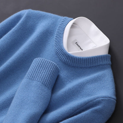 Hochwertiger Kaschmir Herren Pullover Luxus Qualität