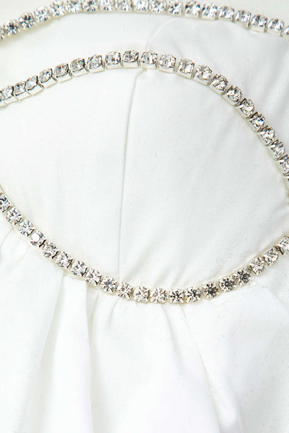 Kleid Mit Trägern Glitzernd Feminin Partykleid