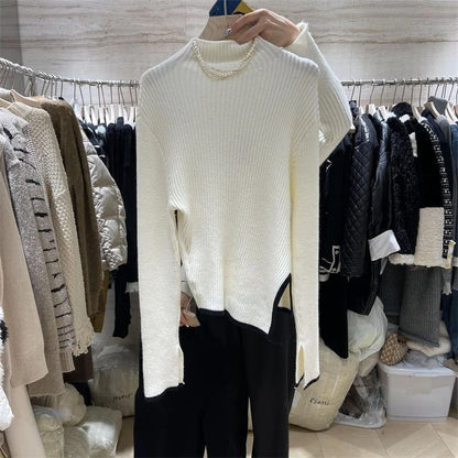 Damen Rollkragenpullover Klassisch Weich Großes Auswahl