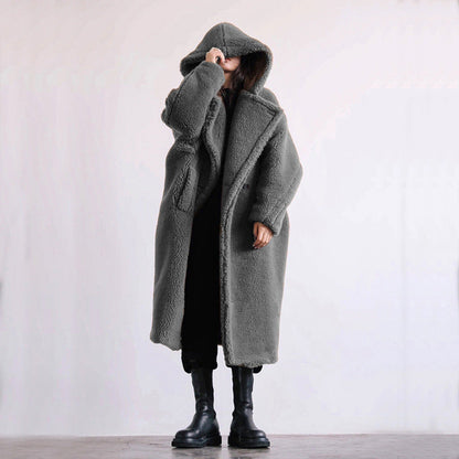Modische Winterjacke Damen Warm Elegant